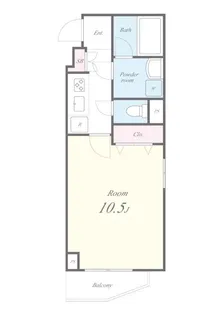 カサ エストレヤ【4階】の間取り