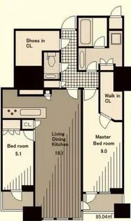 三田ガーデンヒルズ イーストヒル【2階】の間取り