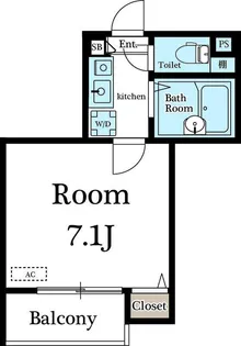 オルテンシア【2階】の間取り