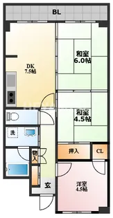 グランドメゾン桜馬場【2階】の間取り