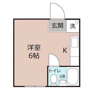 ハイツ仁連木【2階】の間取り
