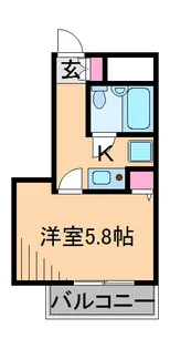 神奈川県横浜市港北区日吉7【マンション】の間取り