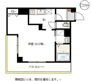 エディフィシオ横内【2階】の間取り