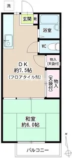 コーポサルビア【2階】の間取り