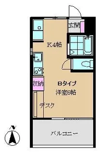 BRISA八景【2階】の間取り