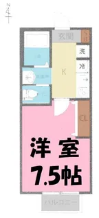 カルベローナ【2階】の間取り