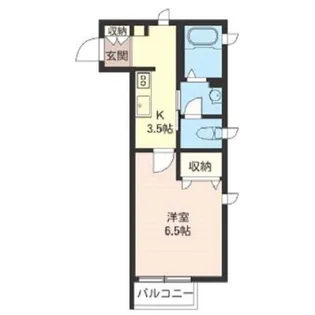 マーレ金沢文庫【1階】の間取り