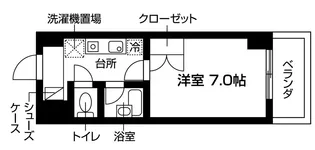 ライク菊川ウエスト【2階】の間取り