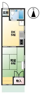 木曽路荘【1階】の間取り