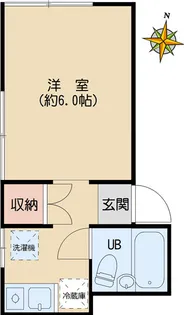 リヴィエール白山【1階】の間取り