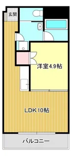 イーストコート【5階】の間取り