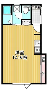 Maison de chocolat(メゾンドショコラ)【2階】の間取り