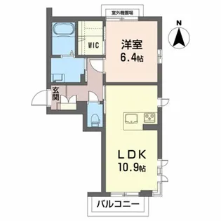 シャーメゾン ヴィオラ【3階】の間取り