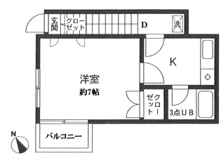 ヤマト【2階】の間取り