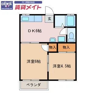 Life Sakuragi I【2階】の間取り