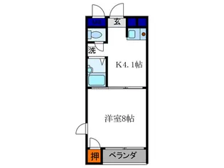 Waves【2階】の間取り