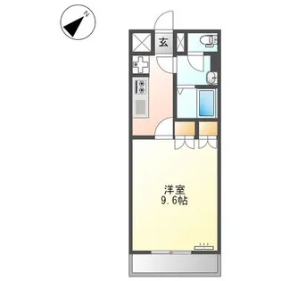 ヤマリハウス コヤマ【1階】の間取り