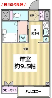 K’s上池台【2階】の間取り