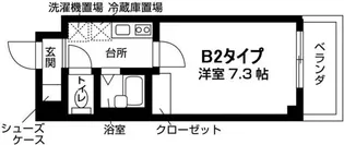 アヴァンセクール町屋【5階】の間取り