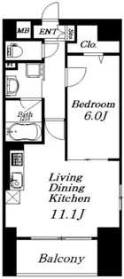 福信館【2階】の間取り