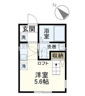 サンミッシェル上大岡【2階】の間取り