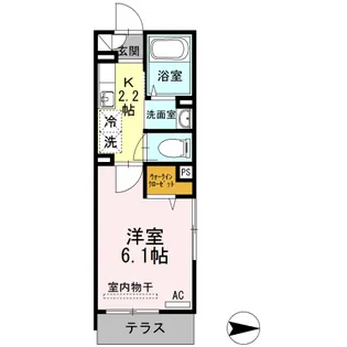 La casa di Mari【1階】の間取り