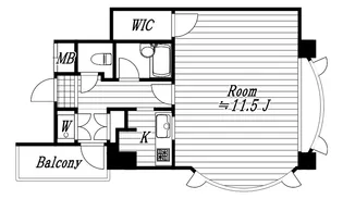クレストパレス南行徳【2階】の間取り