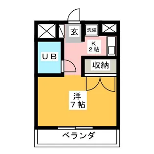 メゾンドール本山【2階】の間取り