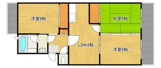第2住田マンション【2階】の間取り