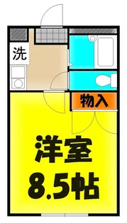 城南【1階】の間取り