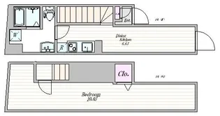 ザ・クラスアーバンス水道橋本郷【1階】の間取り