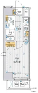 プレール・ドゥーク有明【5階】の間取り
