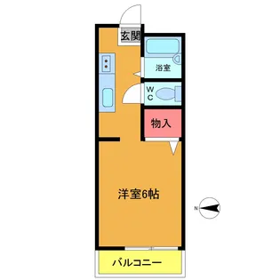 エスポワール【1階】の間取り