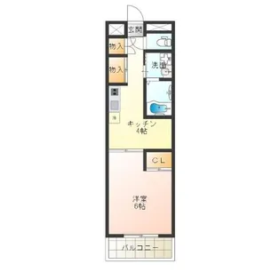 シーガルマンションII【3階】の間取り