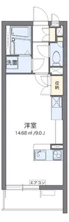 ミランダセレッソサード【3階】の間取り