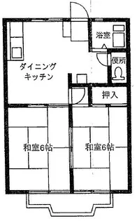 エクシードII【1階】の間取り