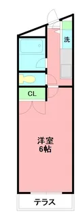 ユースフル伊勢原【1階】の間取り