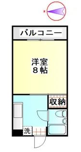 コーポ石金【2階】の間取り