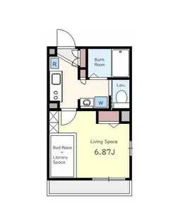 ピュール池袋【2階】の間取り