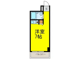 スカイハイツ中野【3階】の間取り