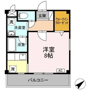 グランコート【1階】の間取り