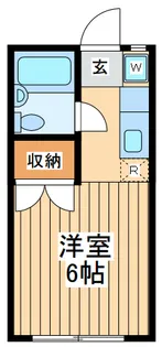 コーポ桜台【1階】の間取り