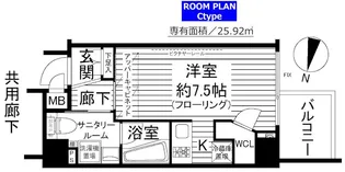 ステージファースト明大前アジールコート【6階】の間取り
