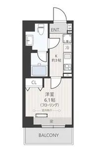 ノヴェレッテ【3階】の間取り