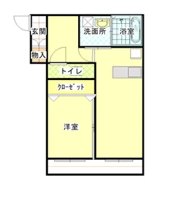 サンフラワー【1階】の間取り