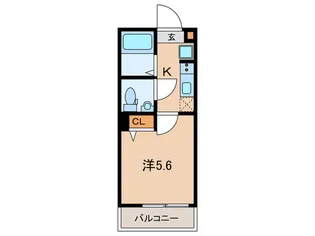 グレース蒲田【3階】の間取り