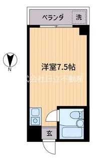 ライブイン笹塚【9階】の間取り