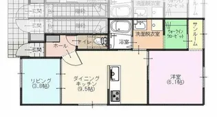 LinoII【1階】の間取り