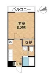 ファランドール【1階】の間取り