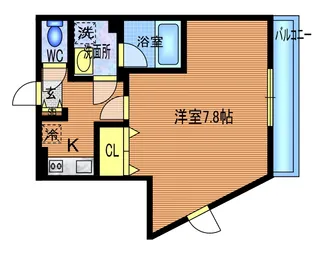 サンレジデンス武蔵野【3階】の間取り